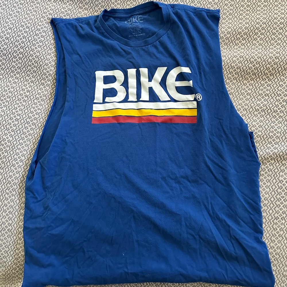 Blue Men's Tank Top